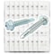 Boltsandnuts.Com Unslotted Hex Washer Head Self Drilling Screws Zinc - 2930 PCS Assortment Kit #362 - alternate 1